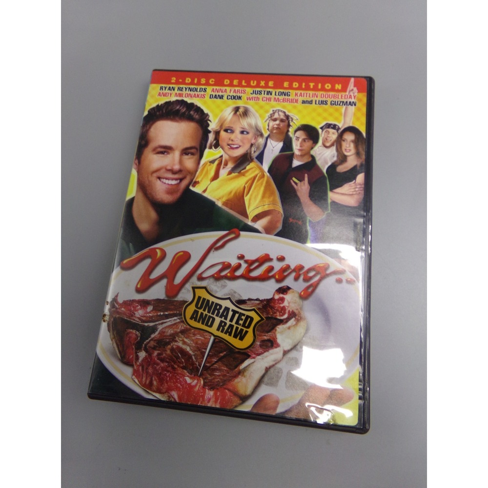 Waiting Unrated and‎ Raw 2 Disc Deluxe Edition DVD Ryan Reynolds